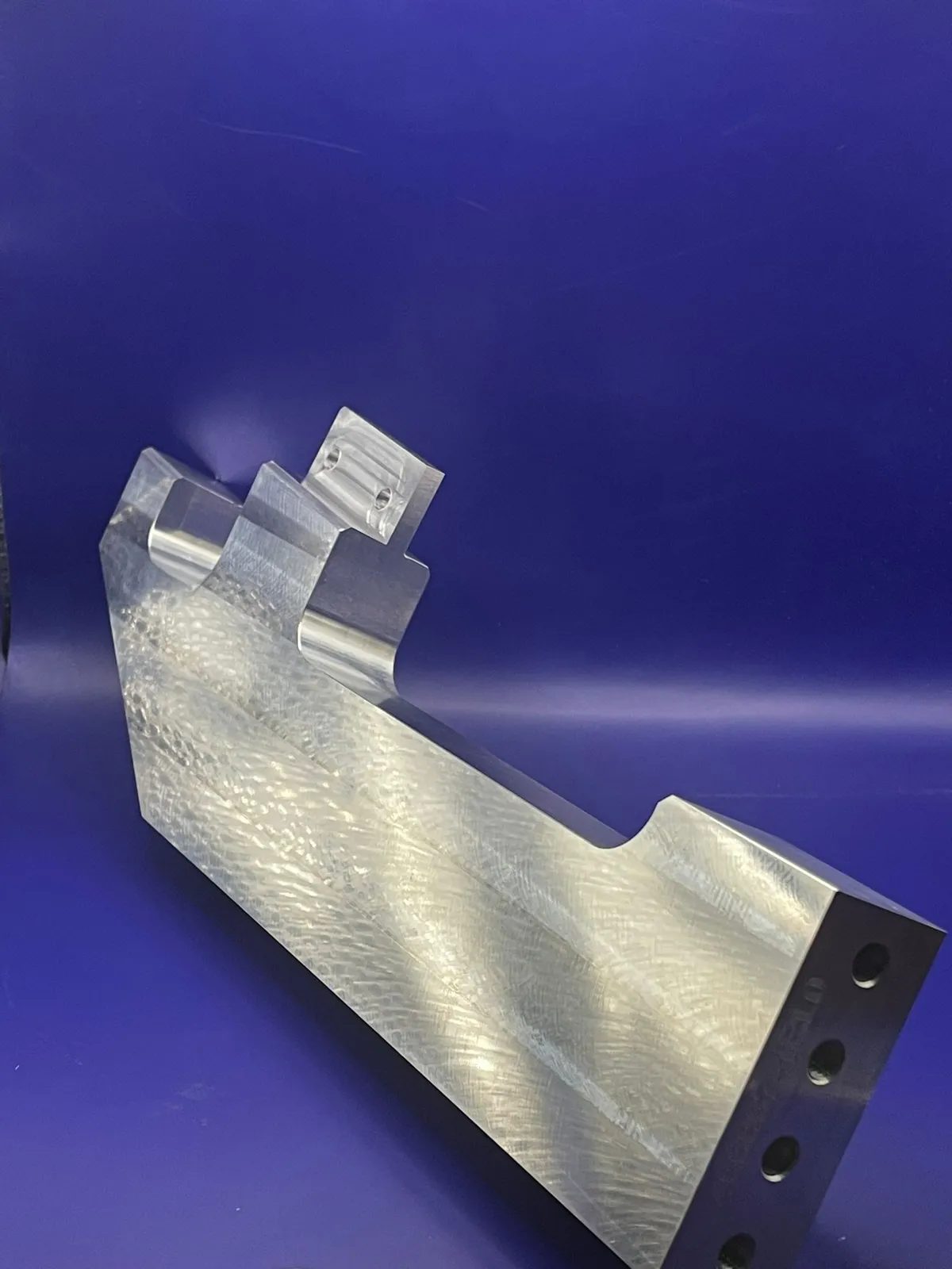 CNC-Frästeile Aluminium Halter, Strobel Industry