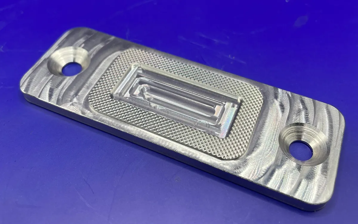 CNC-Frästeile Stempel mit Rändelung, Strobel Industry