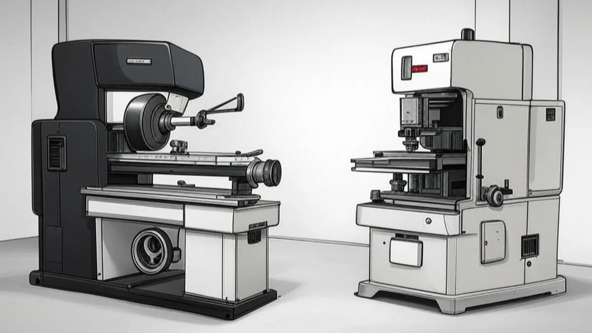 CNC-Drehen und CNC-Fr�sen im Vergleich